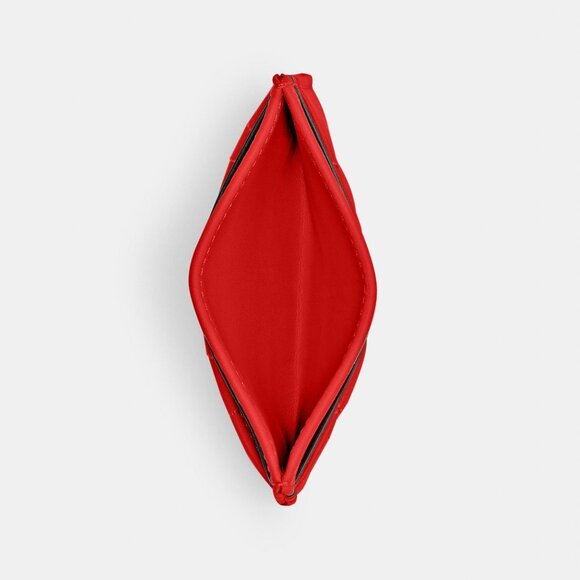 Coach Essential Card Case With Pillow Quilting - Picture 4 of 5